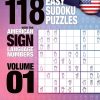 118 Easy Sudoku Puzzles With the American Sign Language Numbers: The ASL Fingerspelling Sudoku Challenge (Sign Language Sudoku)