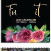 2024 Calendar for Tired Women -F-u-c-k It Calendar Tired Women Calendar 2024 Wall Calendar for Tired Funny Word Planner Monthly Calendar Gift for Christmas (Wall+Desk Calendar)