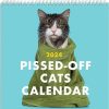 2024 Pissed Off Cats Calendar | Cats Wall Calendar 2024 | Funny Cat Wall Calendar | Desktop Ornament Desk Calendar | Family Planner Calendar 2024 With Funny Monthly Cat Images