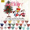25 Days of Disney Baubles Advent Calendar Mickey and Minnie Mouse Primark Just be Merry, White