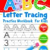 ABC Letter Tracing Practice Workbook for Kids: Learning To Write Alphabet, Numbers and Line Tracing. Handwriting Activity Book For Preschoolers, Kindergartens.