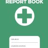 Accident Report Book: A5 HSE Compliant Accident & Incident Record Log Book | Workplace Health & Safety | 110 Pages