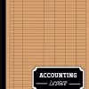 Accounting Book Ledger: Bookkeeping Log Book | 7 Column Income & Expenses | Large 8.5 x 11 A4 | Small Business | Craft