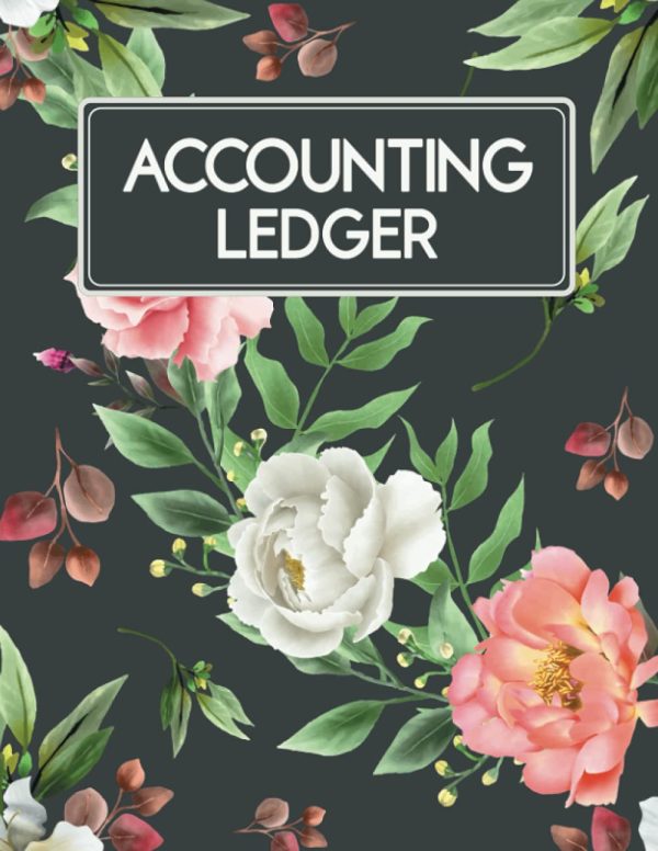 Accounting Ledger: Bookkeeping For Small Businesses, Income And Expenses Log Book a4, Simple Accounts Book Self Employed, Sole Trader Accounts Book.