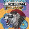 Animal Colouring Book For Adults: 80 Different Animals For Enjoyable Colouring