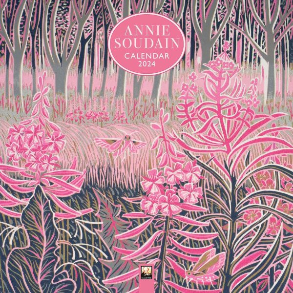 Annie Soudain Wall Calendar 2024 (Art Calendar): Original Flame Tree Publishing-Kalender [Kalender]