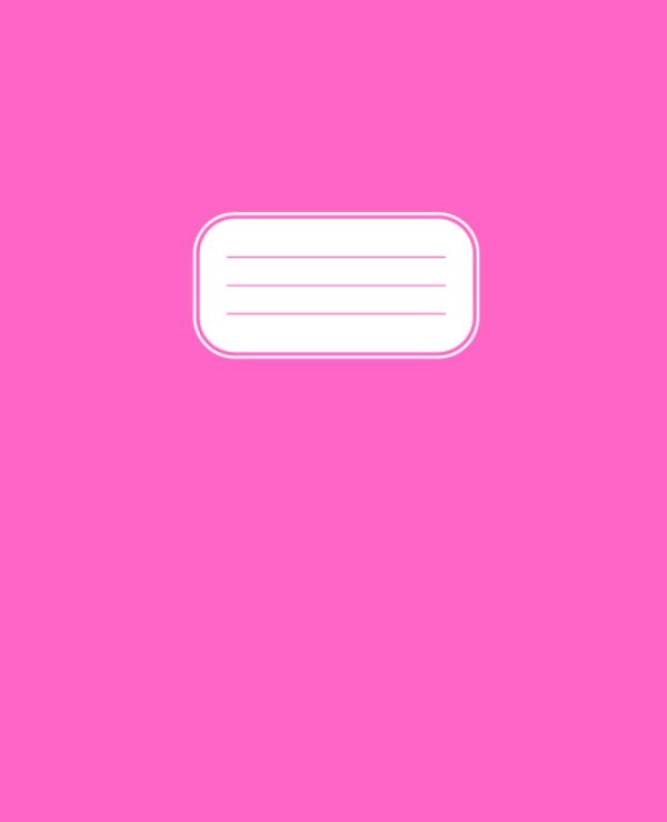Barbie Pink Notebook - 7.5" X 9.25 - Wide Ruled - 110 Pages