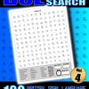 BSL Word Search - 100 British Sign Language Puzzles With Solutions Vol 4: Large Print Fingerspelling Alphabet Games Book For Adults - Perfect BSL Gift For Beginners or Fluent...