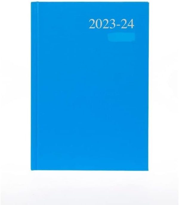 Collins Debden Collins Essentials Academic 2023-24 A5 Week to View Mid Year Diary Planner School, College or University Term Journal - July 2023 to July 2024 - Light Blue -...