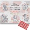 DANILO PROMOTIONS LIMITED Disney Heritage Calendar 2023 Official A4 Wall Calendar Gift Present with Free Organising Stickers