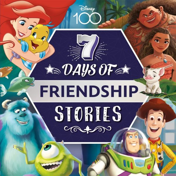 Disney D100: 7 Days of Friendship Stories (Collection of Illustrated Tales)