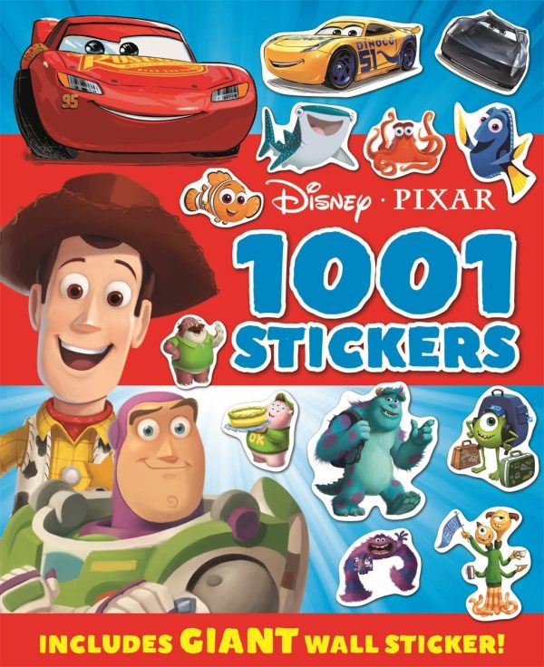 Disney Pixar - Mixed: 1001 Stickers (1001 Stickers Disney)