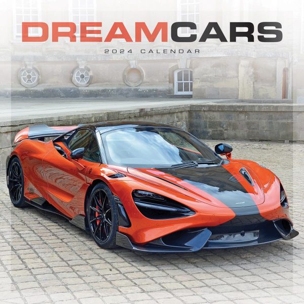 Dream Cars Wall Calendar 2024