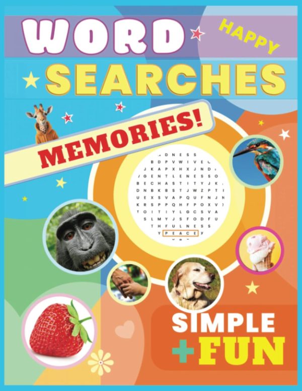 Easy Word Search for Mental Relaxation: Dementia Friendly Positive & Uplifting Words - Large Print (Fun Puzzle Book): Clear, simple and therapeutic ... or recovering from stroke...