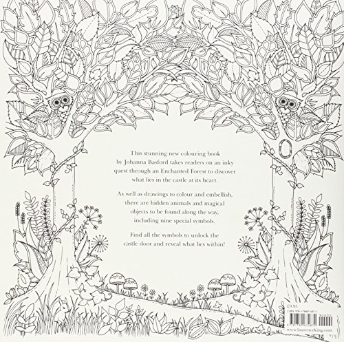 Enchanted Forest: An Inky Quest & Colouring Book: 1