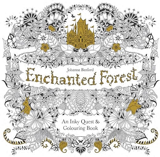 Enchanted Forest: An Inky Quest & Colouring Book: 1