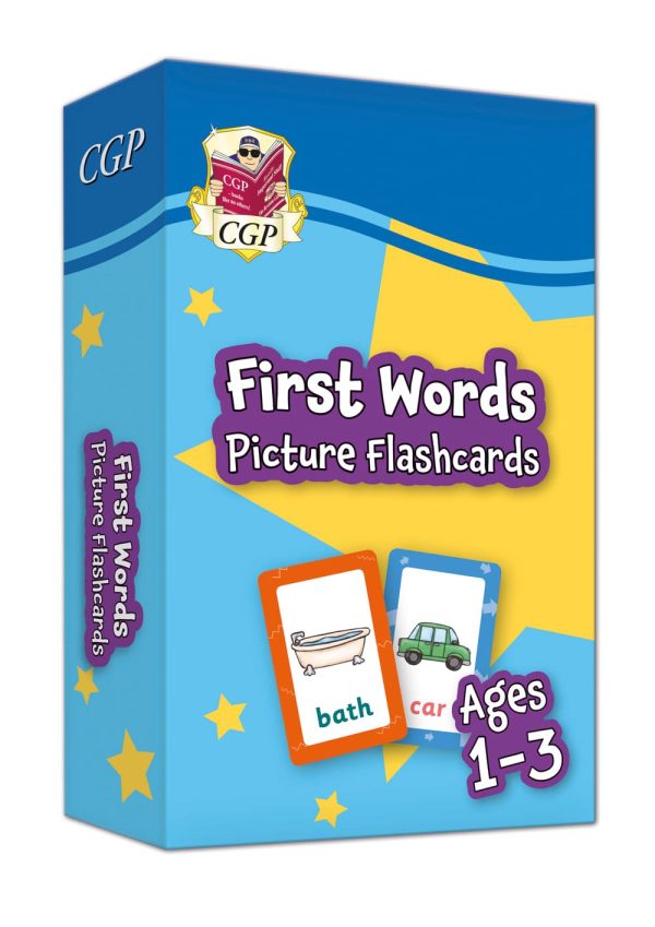 First Words Picture Flashcards for Ages 1-3 (CGP Preschool Activity Books and Cards)