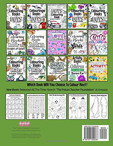 Football Activity Book: For Kids Aged 6-12 (Football Activity Books For Kids Aged 6-12)