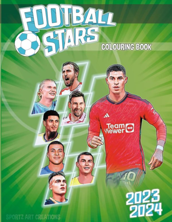 Football Stars Coloring Book
