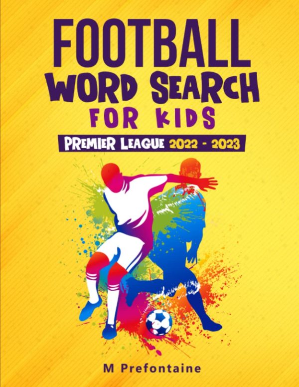 Football Word Search For Kids: Premier League 2022 - 23