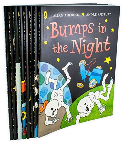 Funny Bones 8 Books Set Collection By Janet and Allan Ahlberg