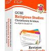 GCSE AQA A Religious Studies: Christianity & Islam Revision Question Cards: for the 2024 and 2025 exams (CGP AQA A GCSE RS)
