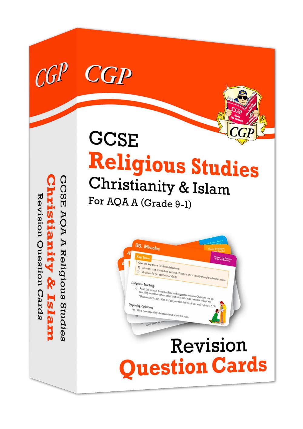 GCSE AQA A Religious Studies: Christianity & Islam Revision Question Cards: for the 2024 and 2025 exams (CGP AQA A GCSE RS)