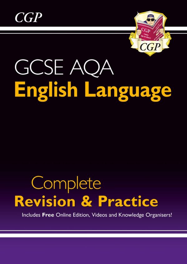 GCSE English Language AQA Complete Revision & Practice - includes Online Edition and Videos: perfect for the 2024 and 2025 exams (CGP AQA GCSE English Language)