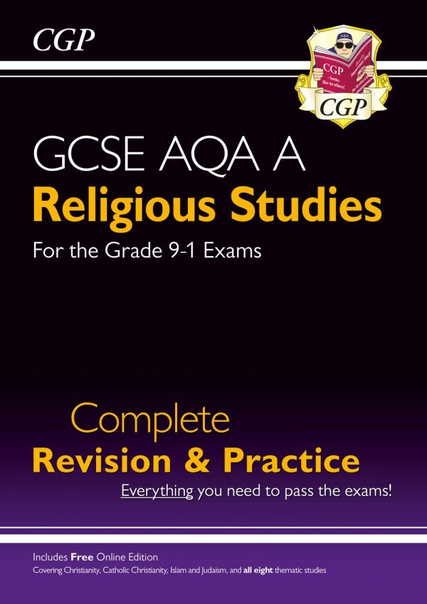 GCSE Religious Studies: AQA A Complete Revision & Practice (with Online Edition): for the 2024 and 2025 exams (CGP AQA A GCSE RS)