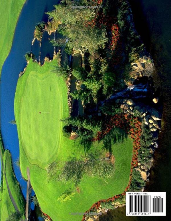 Golf Course Aerial Photobook: 30 Best Selected Images Of Most Beautiful Golf Courses In The World