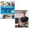 Gordon Ramsay Collection 2 Books Set (Ramsay in 10, Gordon Ramsay Ultimate Fit Food)