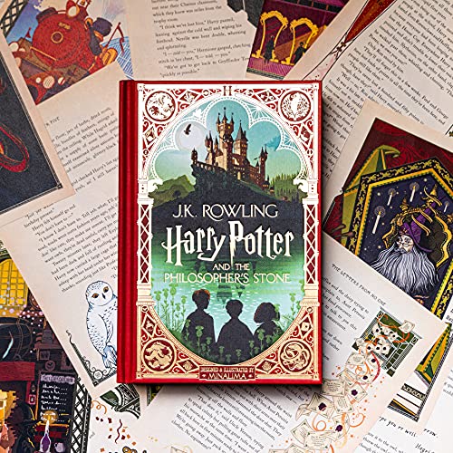 Harry Potter and the Philosopher’s Stone: MinaLima Edition: Minalima Illustrated Edition (Harry Potter, 1)