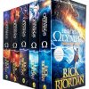 Heroes of Olympus Complete Collection 5 Books Set -The Lost Hero/The Son of Neptune/The Mark of Athena/The Blood of Olympus