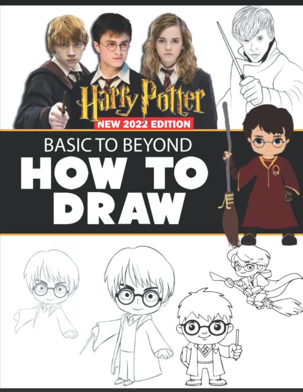 How to Draw ???????????????????? ???????????????????????? Characters: [2022-2023] Learn to Draw Step-By-Step With 30+ Drawing Tutorials For Beginners and All Fans. Great Gift for Kids and Adults (Draw & Enjoy)