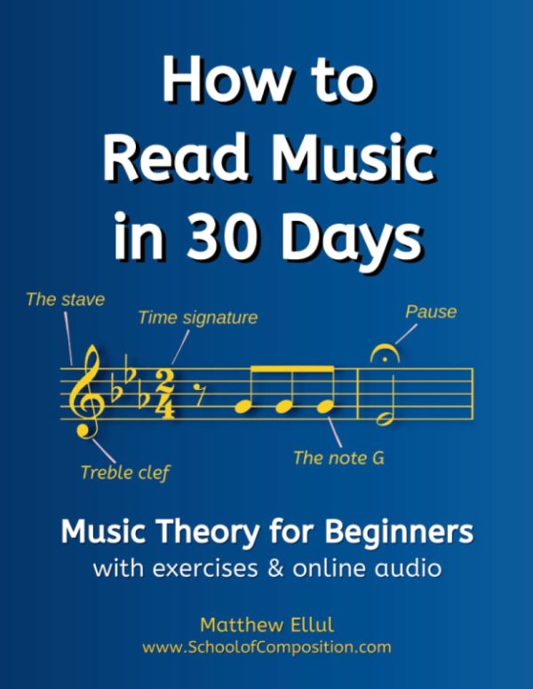 How to Read Music in 30 Days: Music Theory for Beginners - with exercises & online audio: 1 (Practical Music Theory)