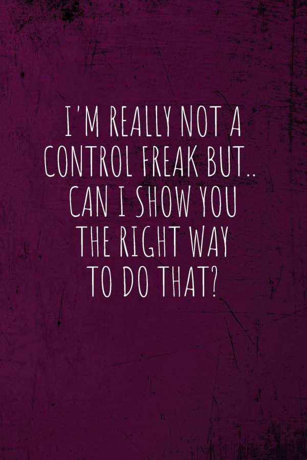 I'm really not a Control Freak But... Can I show you the right way to do that?: Coworker Notebook (Funny Office Journals)- Lined Blank Notebook Journal