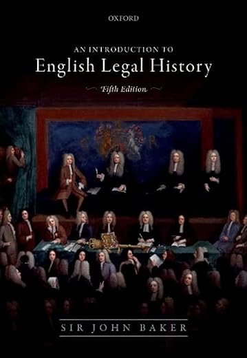 Introduction to English Legal History