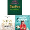 Jamie Oliver's Christmas Cookbook, New York Christmas Recipes and stories, Christmas with Kim-Joy 3 Books Collection Set