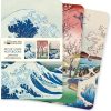 Japanese Woodblocks Set of 3 Mini Notebooks (Mini Notebook Collections)