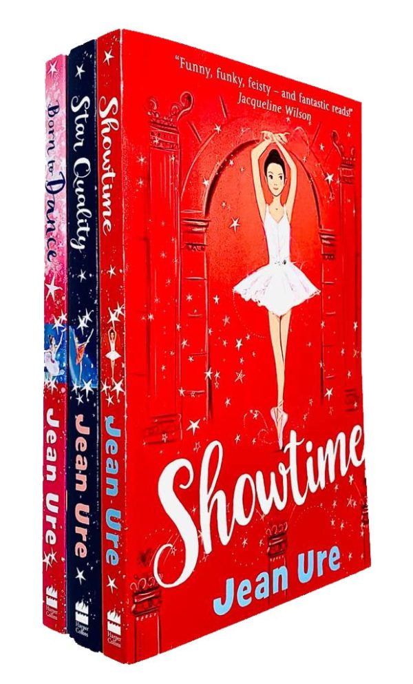 Jean Ure Dance Trilogy Collection 3 Books Set (Born to Dance, Star Quality, Showtime)