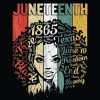 Junenth Flag BLM Afro Women June 19 1865 African American Notebook: Peace Love Juneteenth Notebook,Classy Gift to Celebrate this Special Event,, Premium Matte Finish