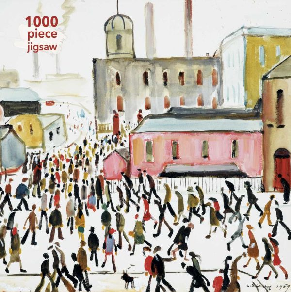 L.S. Lowry: Going to Work Jigsaw (1000-piece jigsaws): 1000-piece Jigsaw Puzzles