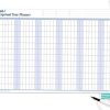 Mark-IT Perpetual Year Wall Planner With Repositionable Date Strips - Large 90cmx60cm - Write On & Wipe Off-Laminated Reusable Wall Planner Calendar Ideal For Office, School,...