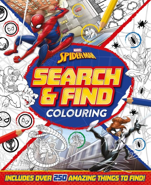 Marvel Spider-Man: Search & Find Colouring ( )