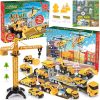 MDINGTD Kids Advent Calendar 2023，Toys Cars for 2 3 4 5 6 7 Year Old Boys Advent Calendar 2023 Kids' Play Vehicles 2-8 Year Old Boy Gifts Christmas Calendar Toy Advent Calendar...