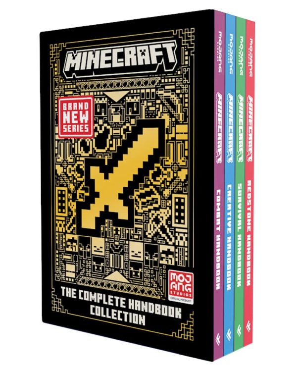 Minecraft: The Complete Handbook Collection: The latest updated & revised essential 2022 official guide book box set for the best-selling video game of all time – perfect for...