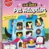 Mini Clay World Pet Adoption Truck (Klutz): Make & Bake 15 Clay Animals & Display!