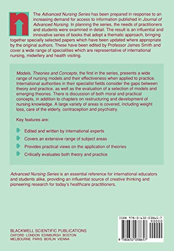 Models Theories and Concepts: Advanced Nursing Series (BS - Adv Nursing)