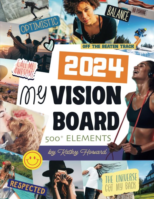My Vision Board Clip Art Book: With Pictures, Words, Phrases, Quotes, and Affirmations to Create Powerful Vision Boards