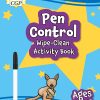 New Pen Control Wipe-Clean Activity Book for Ages 3-5 (with pen) (CGP Reception Activity Books and Cards)